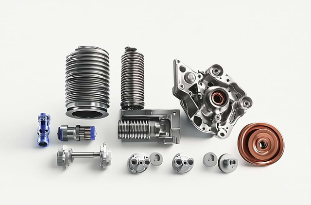 Industrial automotive parts and metal components assembly