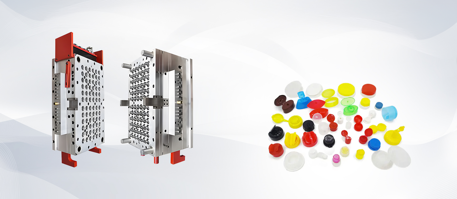 Multi-Chamber Cap Mould